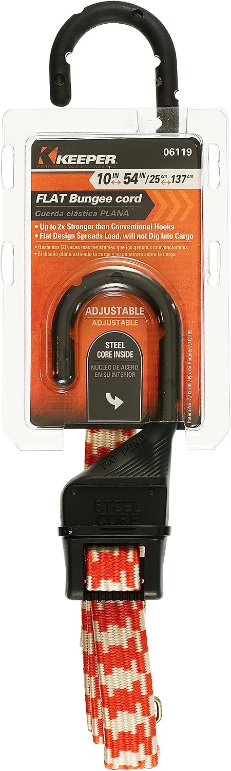 Cordón elástico plano ajustable 10-54pulg multicolor
