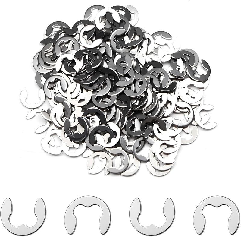 Anillos retención M5 acero inox 304 para automóviles