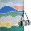 Manta picnic impermeable poliéster floral 60x80"