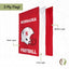 Bandera jardín UNL Nebraska Cornhuskers 19x12"