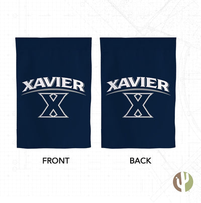 Bandera jardín Xavier 19x12" diseño 2 pancarta mosqueteros
