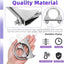 Kit 2 abrazaderas U escape 1.3" acero inox