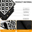 Tapete barra café goma absorbente 12x19