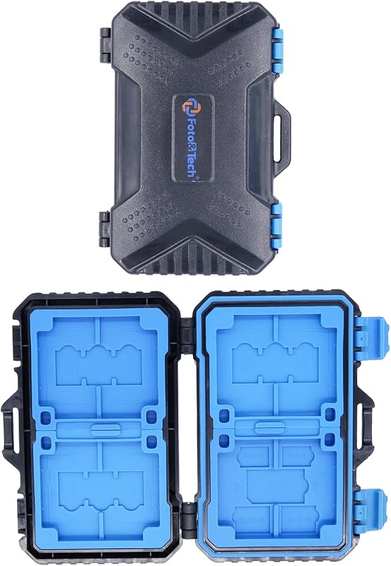 Estuche 28 ranuras tarjetas SD CF TF micro SD y SIM