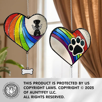 Regalos conmemorativos perro puente arco iris