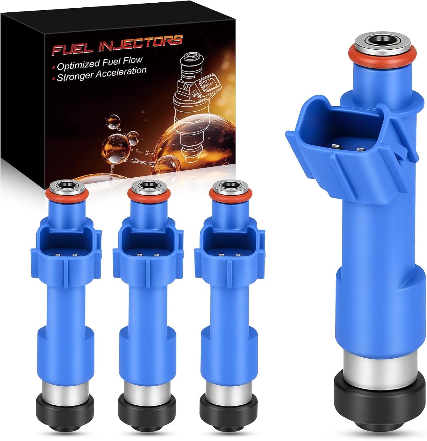 Inyectores combustible Toyota Yaris 23250-21040 set 4