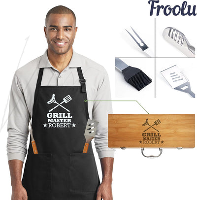 Set herramientas barbacoa papás Grill Master