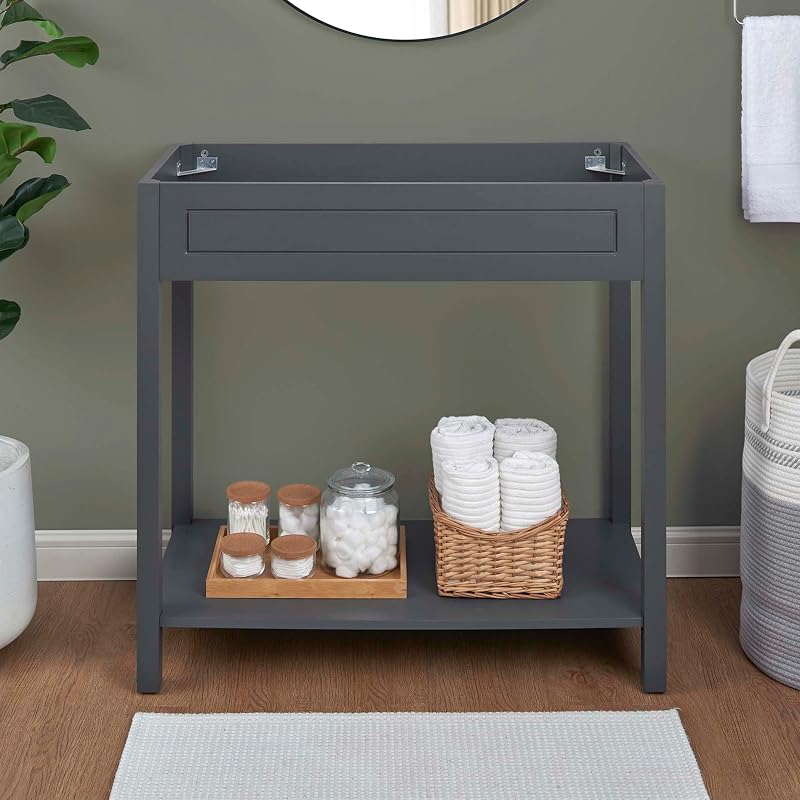 Armario tocador baño 36" color gris