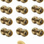 12 Acoplamientos 3/4" Pex Cobre CPVC con Clip