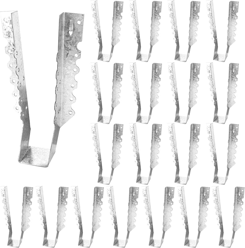 Perchas viga 2x10" para madera 18 galv soporte terraza 20uds