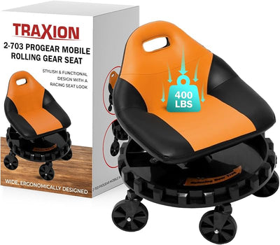 Asiento Rodante ProGear 400lb Fibra Carbono Negro