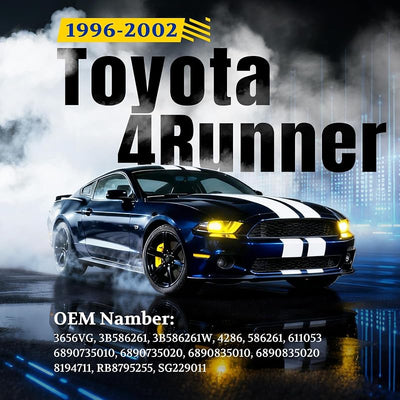 Puntales puerta trasera Toyota 4Runner 96-02 Hilux SW4/Surf