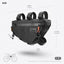 Bolsa triangular bicicleta MTB 1.7L con bolsillos malla