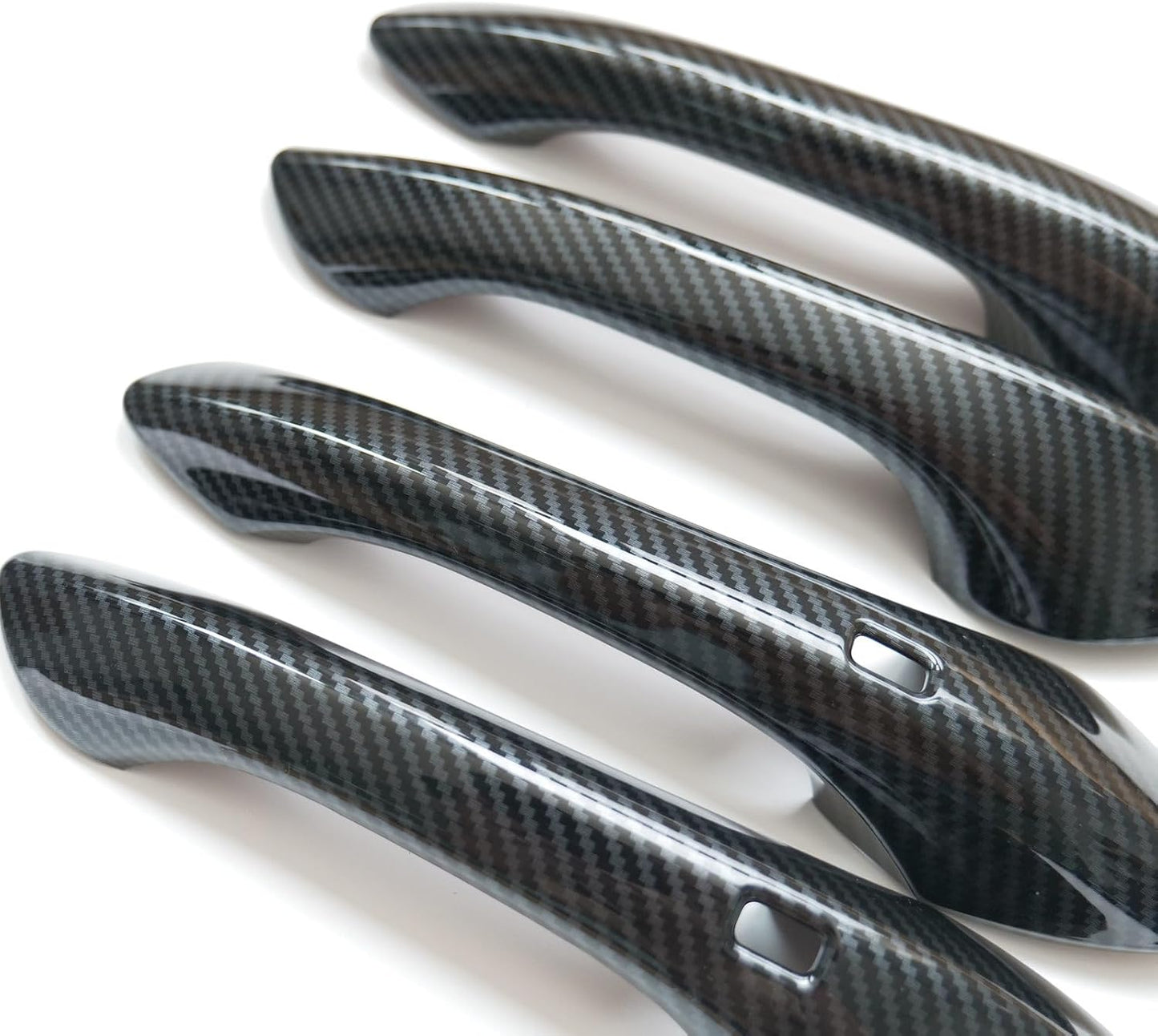 Cubierta manija puerta fibra carbono Chevy TRAX 24-25