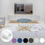 Papel tapiz blanco adhesivo impermeable 24x196"