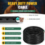 Cable SOOW 25ft 6 AWG 600V para soldador generador luces