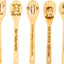 Cucharas madera vaca regalo cocina boda fiesta