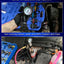 Kit prueba presión refrigerante 31 pzas 24 adaptadores