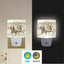 2 Luces Nocturnas Led Pared Sensor Amanecer Dormitorio