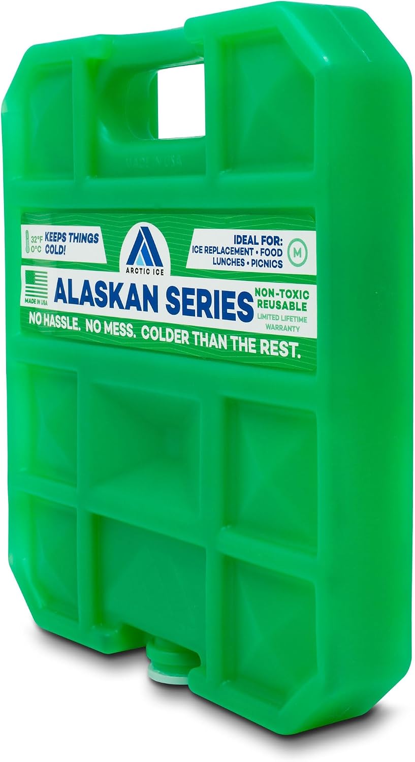 Bolsa hielo reutiliz. Alaskan mantiene alimentos frescos