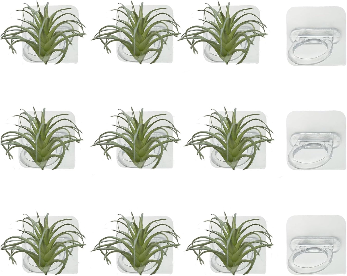 Soporte pared plantas tropicales 12 pzas acrílico decoración hogar