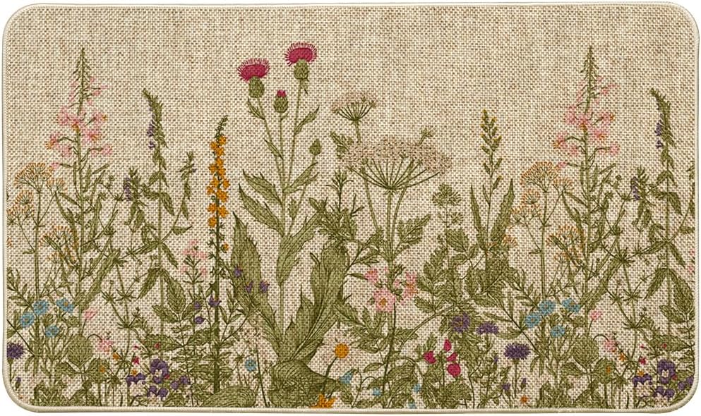 Tapete floral 17x29" interior y exterior