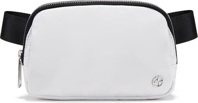 Bolsa cintura mujer moda correa ajustable blanco