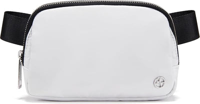 Bolsa cintura mujer moda correa ajustable blanco