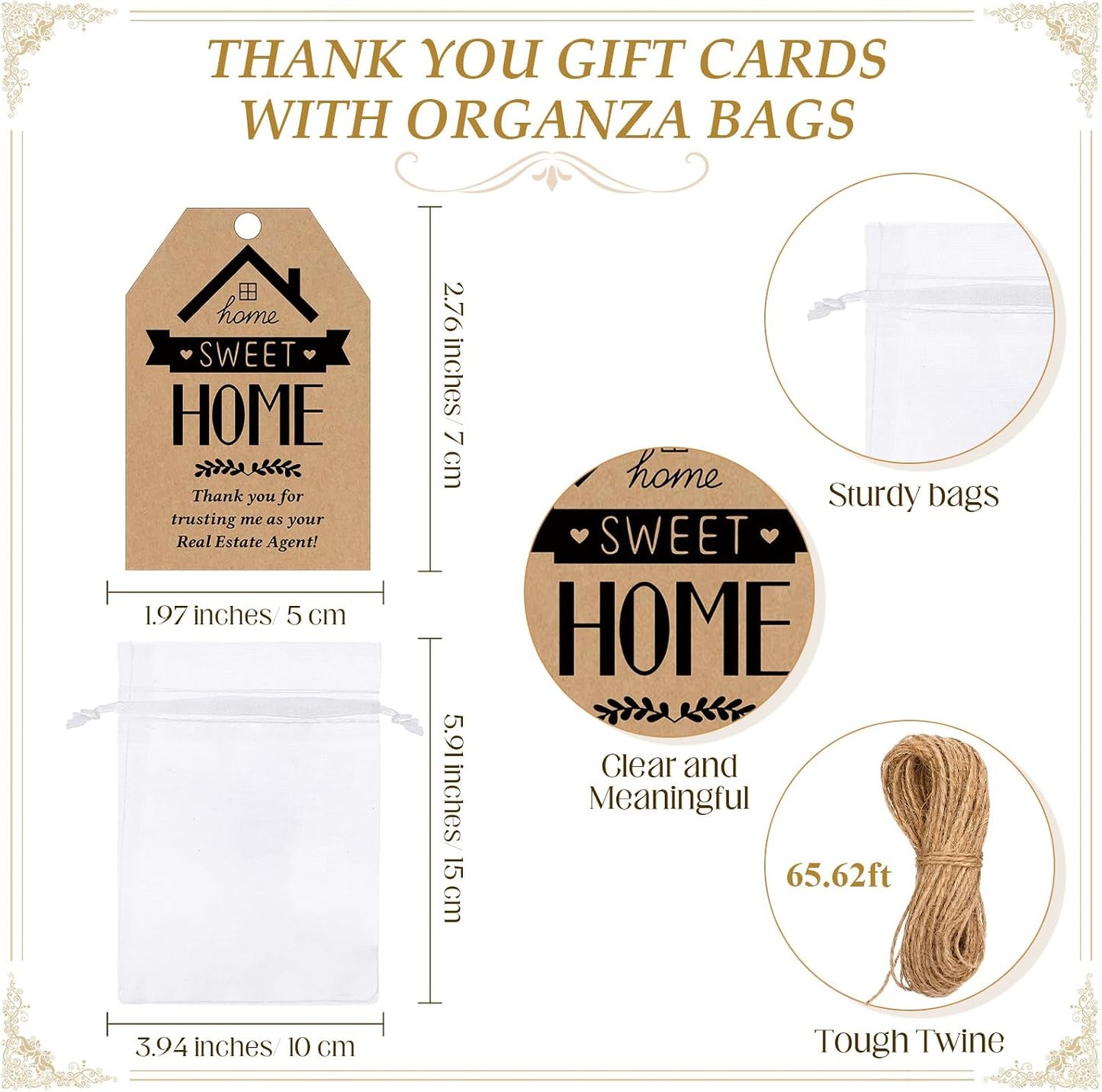 50 Set Regalos Inmobiliario Dulce Hogar Llavero