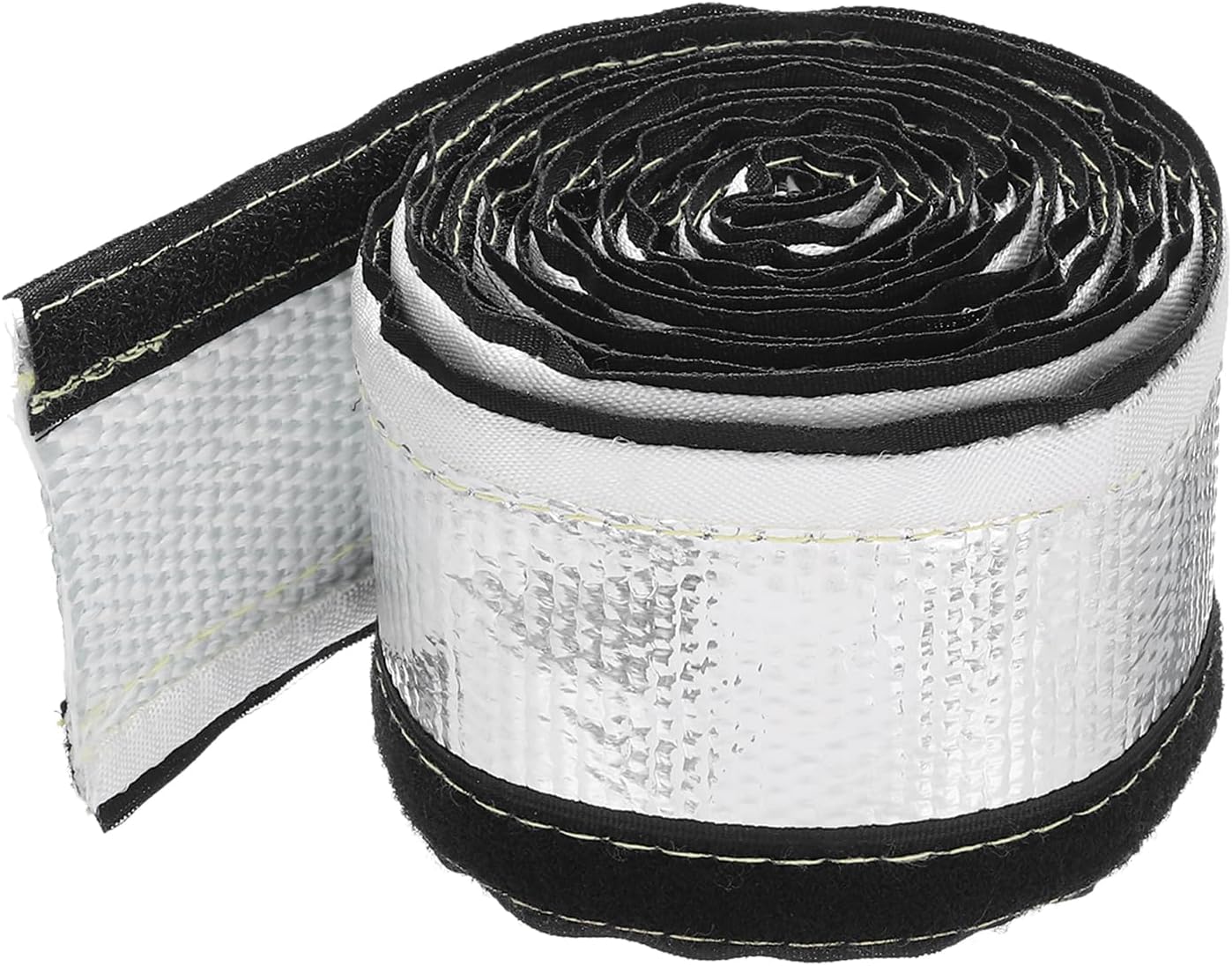 Cubierta calor aluminizada 3/8x10ft fibra vidrio cables