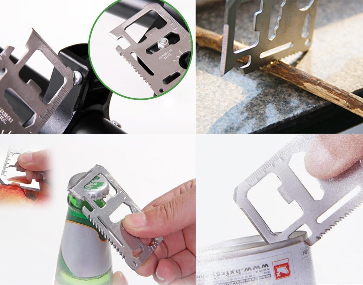 Herramienta 11 en 1 acero inox para cartera set 5