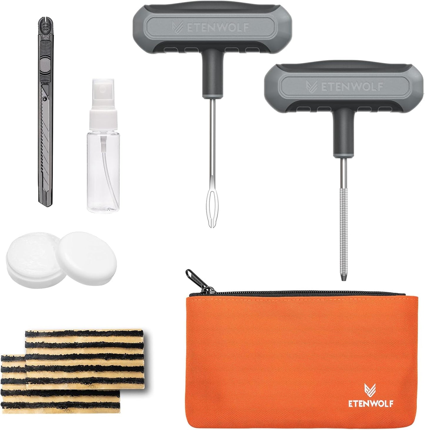 Kit tapones neumáticos 16 pzas para auto motocicleta ATV