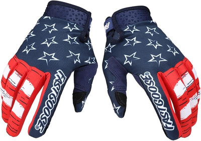 Guantes motocicleta dedo completo deportes