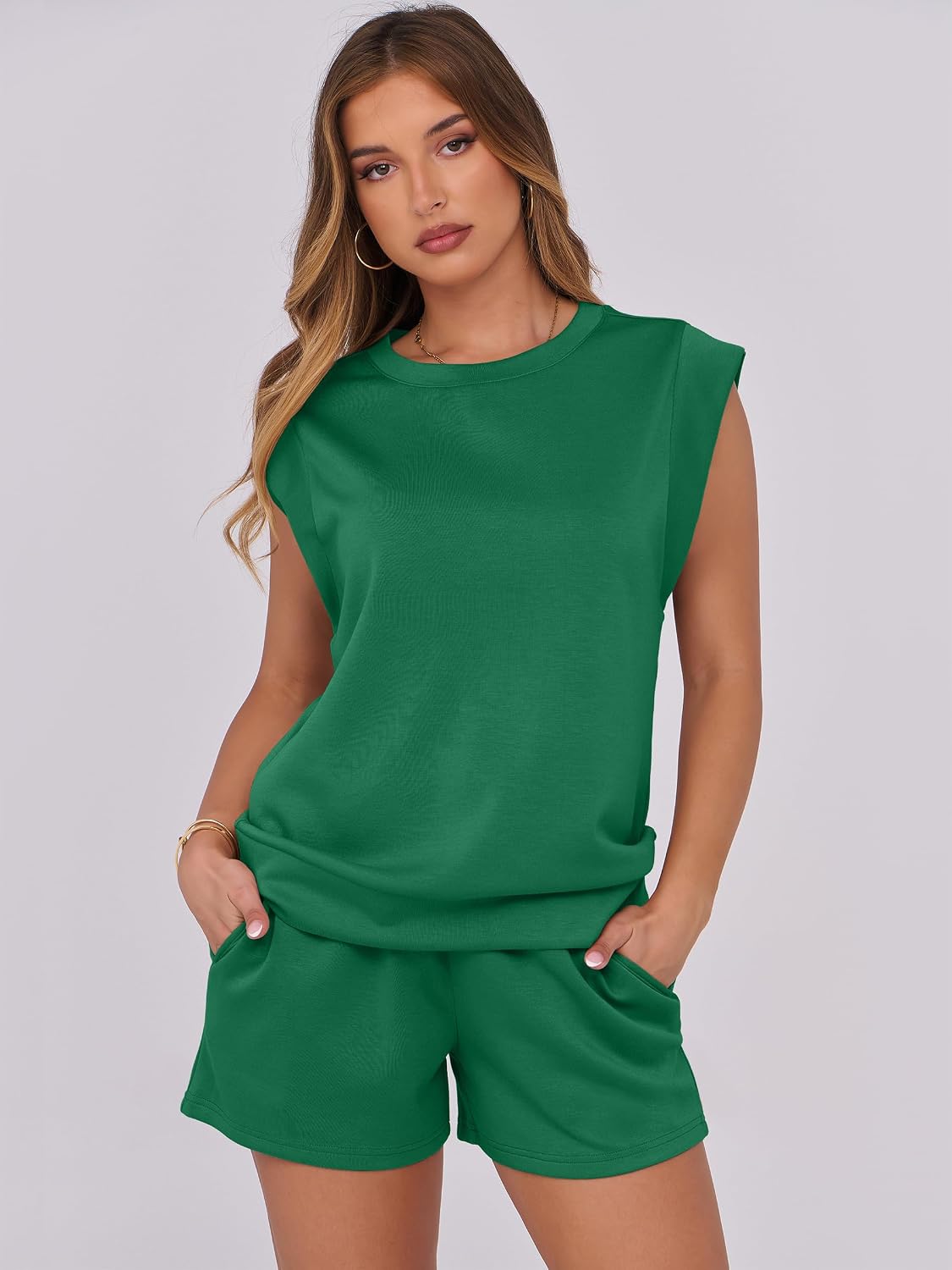 Set 2 Pzas Traje Verano Mujer Playa Casual