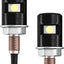 Luz placa matrícula LED 12V impermeable para moto