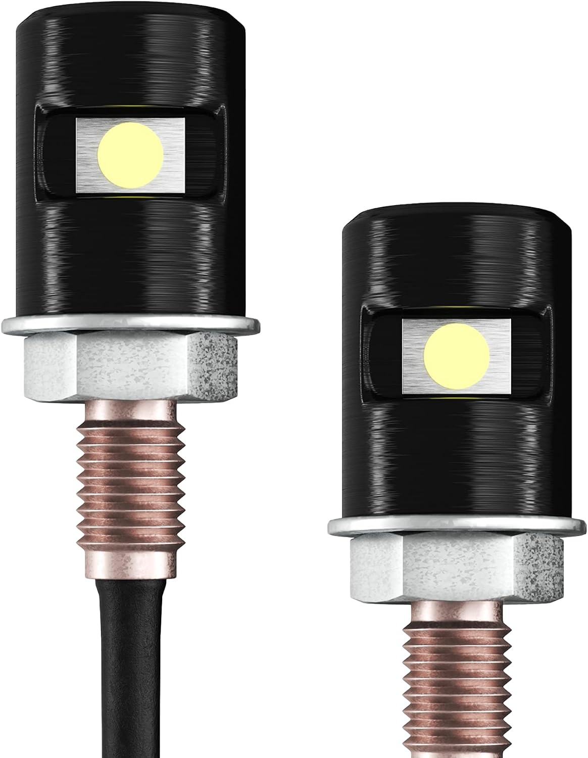 Luz placa matrícula LED 12V impermeable para moto