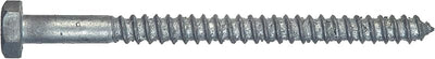 Tornillo hex galvanizado 3/8x4.5" paq 50