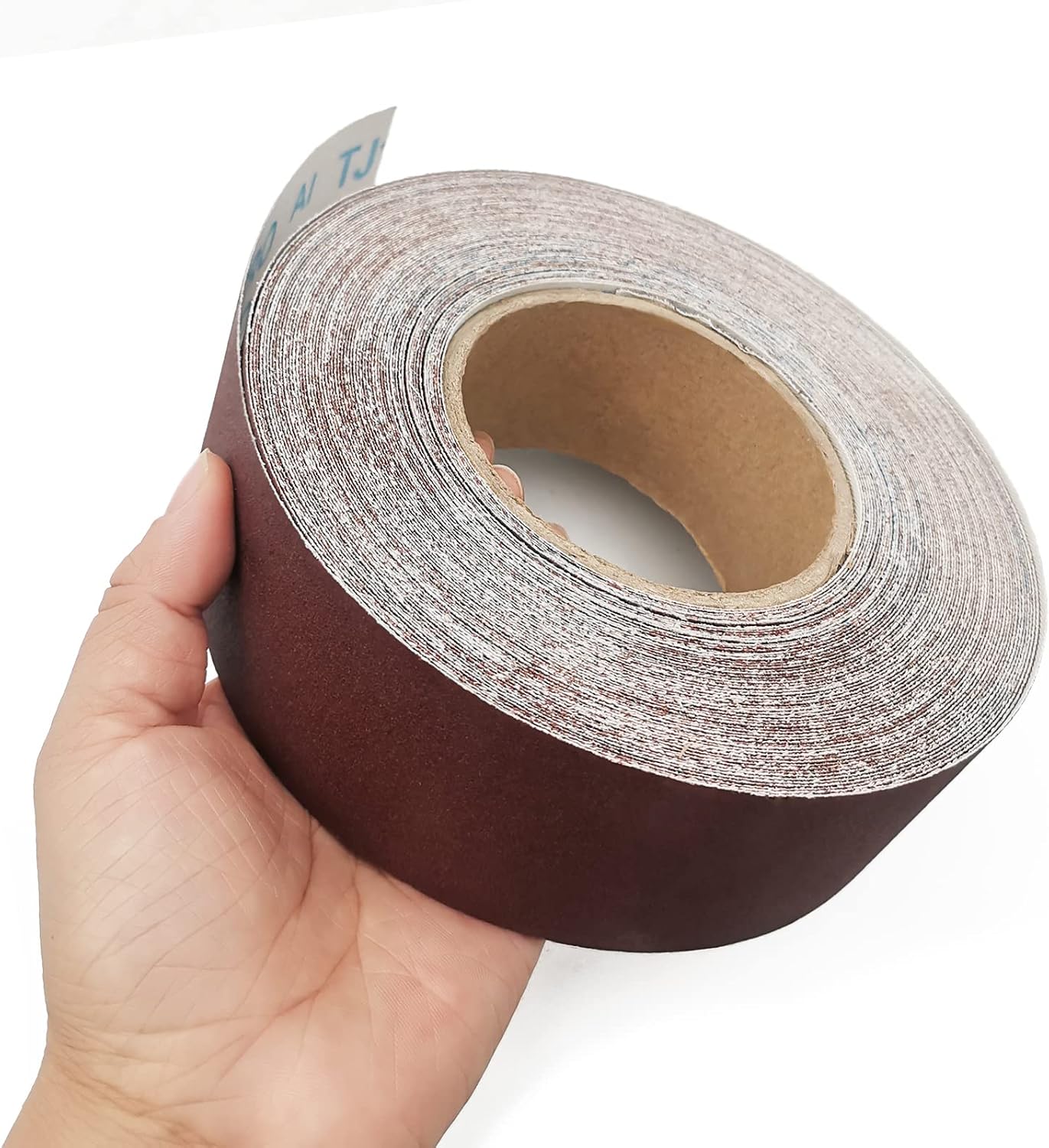 Rollo papel lija grano 400 2pulg x78.7ft lijadora tambor