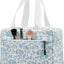 Bolsa maquillaje grande con cremallera y asa para viaje