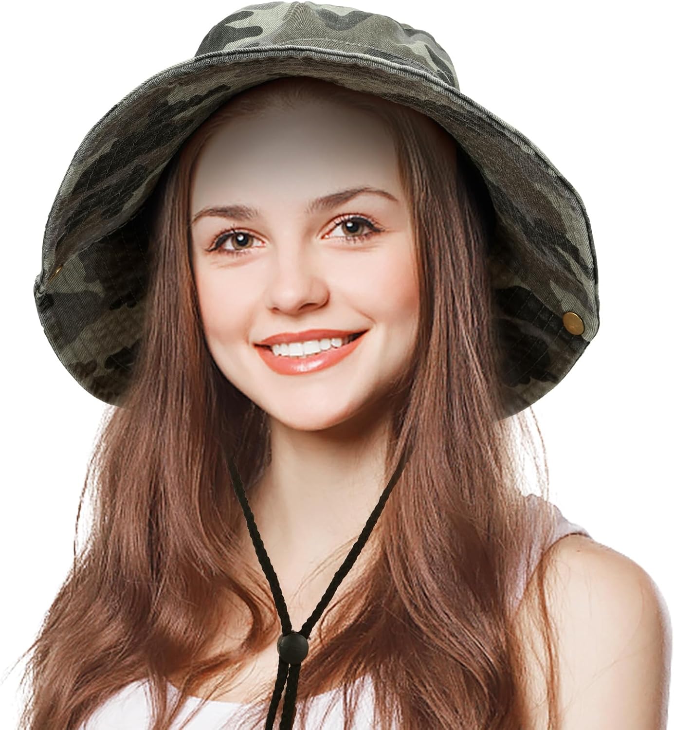 Sombrero pescador algodón ligero plegable unisex