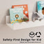 Estantes libros guardería set 3 decoración niños