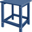 Mesa auxiliar exterior Adirondack HDPE resistente