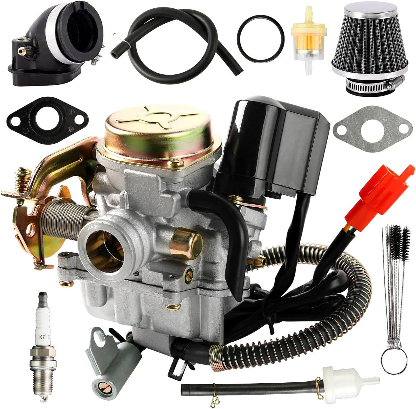 Carburador 50cc compat con scooter 49cc 4tiempos ATV