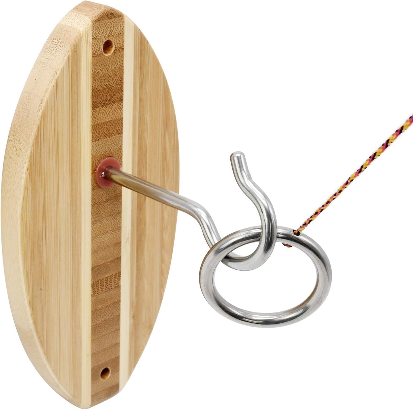 Juego lanzamiento gancho anillo para adultos y familia