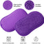 Esponja microfibra antiarañazos pack 6 morado
