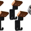 Soporte casco motocicleta pared llaves guantes 4
