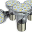 Foco LED RV 2W 275lm 10-30V 4 cuellos largos blanco frío