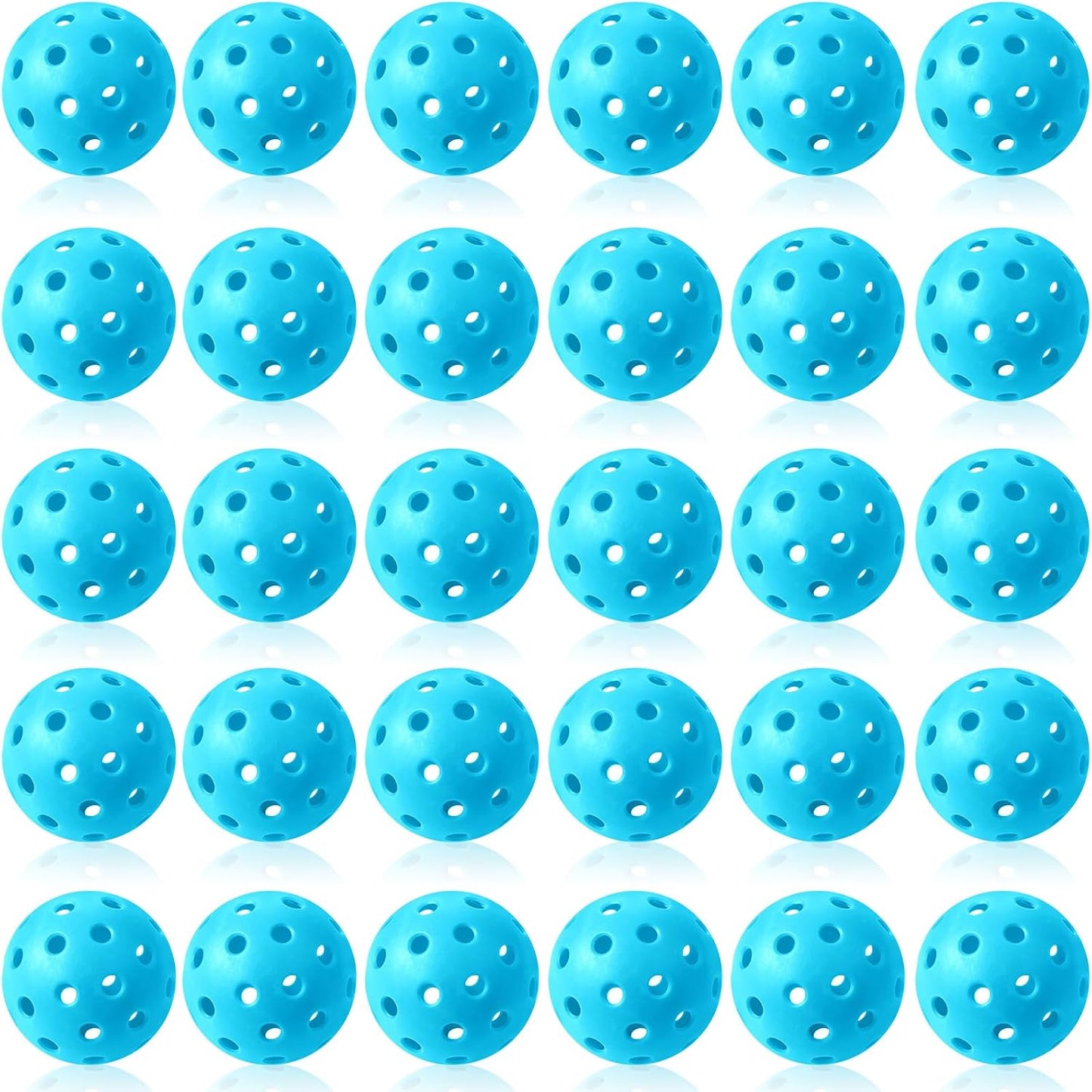 30 Pelotas Béisbol Plástico 2.9" Multicolor