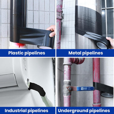 Cinta PVC anti corrosión para tuberías exterior