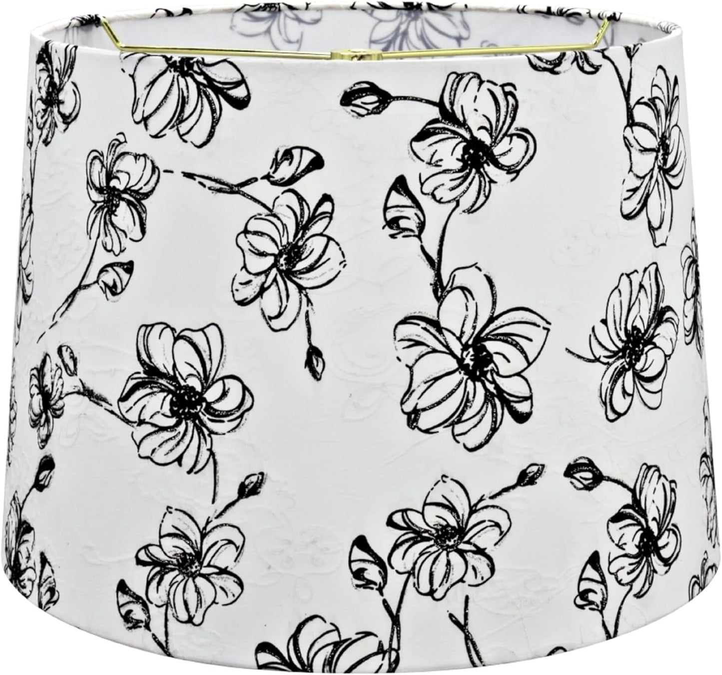 Pantalla lámpara araña blanca 14pulg